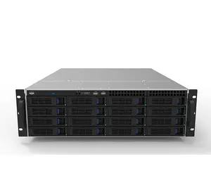 Hot swap sunucu kasası 3U 3316 16 bays rackmount bilgisayar kasası sunucu rafı veri depolama