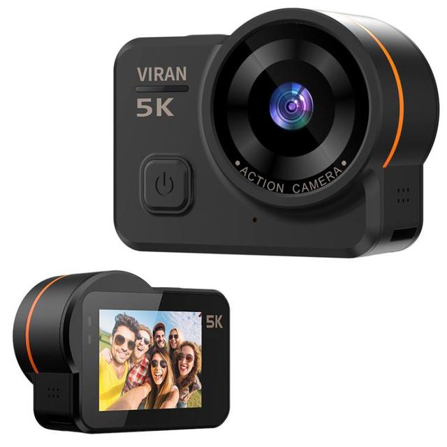 V10 5K WiFi 2.0-Inch IPS Screen IP68 Waterproof Six-Axis Anti-Shake Sports Camera
