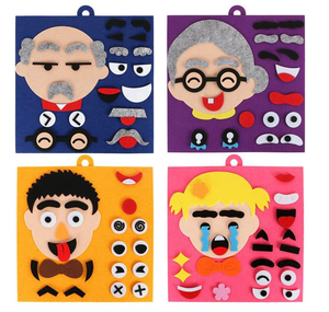 Gioco Educativo in Feltro per Esprimere le Emozioni - Attività di Apprendimento Prescolare per Bambini di 3 4 5 6 Anni - Product Image 6