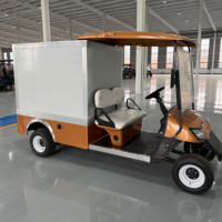 Voiturette de golf électrique directe usine avec benne de chargement 60V 100AH pour usage en entrepôt et sur campus