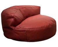 Nouveau style 2023 : Fauteuil pouf géant portable en PU, design européen durable pour la maison, le bureau, la chambre et l'extérieur