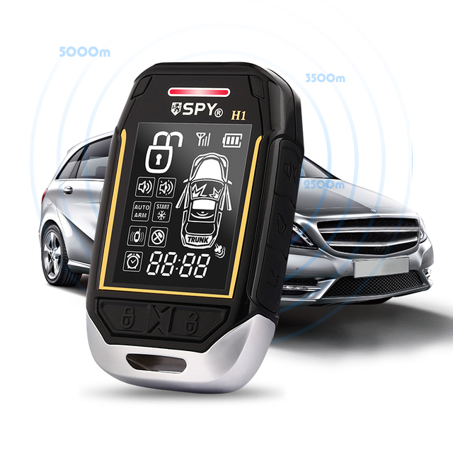 2023 Best Portable Newest Remote Smart Key Engine Start Universal 2 Way Auto Security Car Alarm System