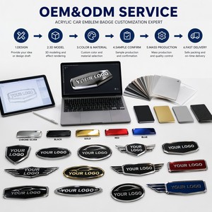 Emblème de <span class=keywords><strong>voiture</strong></span> <span class=keywords><strong>en</strong></span> plastique ABS de qualité professionnelle, noir brillant, argent chromé, ovale <span class=keywords><strong>en</strong></span> forme de <span class=keywords><strong>V</strong></span>, pour le style automobile - Product Image 4