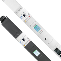 PDU intelligent haut de gamme avec surveillance LCD, prises C13 C19 | 16A32A | Contrôle Web SNMP à distance