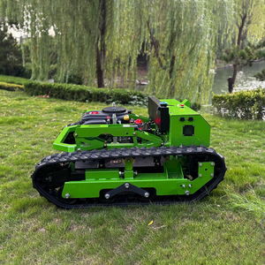 New Hot Sales Remote Control <strong>Lawn</strong> <strong>Mower</strong> with <strong>Push</strong> Shovel Crawler Chassis Adaptable to All Kinds of Terrain CE Certification - Product Image 5