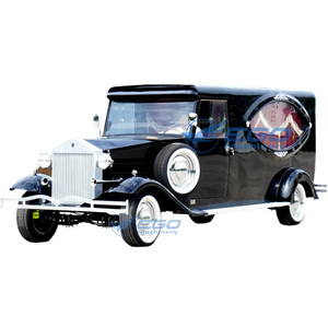 Premium Hearse Funeral Vehicles Supplier Funeral Chariot Electric Horseless Cart Classic Funeral <b>coach</b> for Sale - Product Image 4