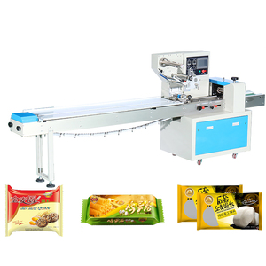 Horizontal Chocolate Tablet Bagging Machine Pillow Packaging Machine Croissant Toast Bread Packaging Machine - Product Image 6