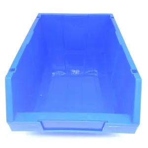 Warehouse plastic storage bins for screw or small parts