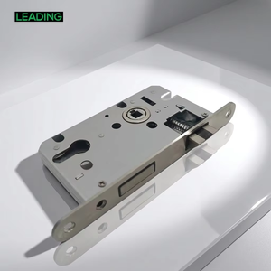 <span class=keywords><strong>Serratura</strong></span> per <span class=keywords><strong>Porta</strong></span> in Ferro 5850 a Funzionamento Silenzioso, Pannello in Acciaio Inox, Perno in Lega di Zinco, Base Anti-Impronta per Porte Interne - Product Image 6