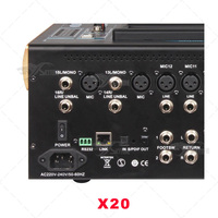 Console de mixage audio X16, mixeur de son numérique, équipement de studio