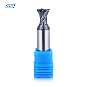 Zhy Chất lượng cao tùy chỉnh công cụ CNC End Mill vuông End <span class=keywords><strong>dovetail</strong></span> phay Cutter cho gỗ - Product Image 5