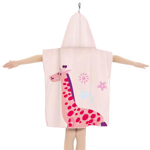 <span class=keywords><strong>Serviette</strong></span> à capuche personnalisée pour enfants, motif requin, pour la plage, <span class=keywords><strong>serviette</strong></span> de bain à personnage de dessin animé, <span class=keywords><strong>serviette</strong></span> de bain promotionnelle pour enfants - Product Image 4