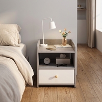 Table de Chevet Moderne Minimaliste en MDF pour Petites Espaces, Meuble de Rangement Personnalisable – Prix Usine