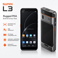 Komputer Genggam Android SUNMI L3 yang Tangguh, Pemindai Barcode, Pengumpul Data, dengan Baterai 5000mAh, IP68, dan Sistem Operasi SUNMI 4.0