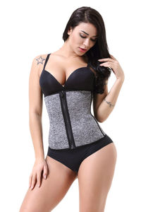 Premium Waist Cincher for <b>Women</b> Breathable Neoprene Waist Trainer with Zipper, Tummy Control <b>Corset</b> for Workout & Daily Wear - Product Image 6