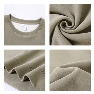 Sudadera de cuello redondo para hombre con hombros descubiertos de gran tamaño y peso pesado de 380gsm al por mayor sudadera Unisex personalizada Boxy Fit para hombre - Product Image 2