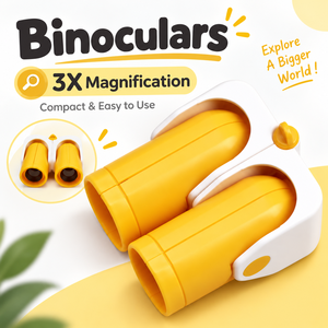 3-fache Vergrößerung, faltbares Fernglas für Kinder, tragbares Mini-Teleskop für Kinder, Spielzeug für den Außenbereich, pädagogisches Vogelbeobachtungsgeschenk - Product Image 1