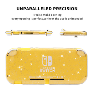 Funda Protectora Transparente de TPU Suave con Brillantina para Consola de Videojuegos Lite, Cubierta Protectora para Switch Lite - Product Image 5