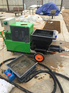 Equipo de Pulverización de Mortero de Alta Potencia, Fácil de Operar, Máquina de Pulverización de Yeso para Interiores y Exteriores - Product Image 2