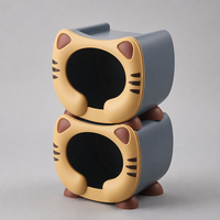 Étagères de rangement empilables pour chats YAOYUE, maison pour chat en PP, organisateur de meubles pour animaux de compagnie