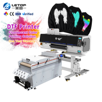 Imprimante numérique à jet d'encre LETOP Factory, rouleau d'impression DTF couleur fluorescente, machine d'impression numérique pour vêtements, transfert de film pour animaux de compagnie