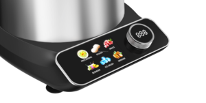 Mixeur centrifuge électrique puissant 1000W en acier inoxydable avec contrôle par bouton de menu couleur, 18000 tr/min, pour usage domestique (version anglaise) - Product Image 2