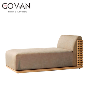 Crafted Teak Lounger with Multi-Position <strong>for</strong> Plunge Poolside, <strong>Conservatory</strong> Sun Trap &amp; Loggia - Product Image 3