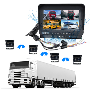 Sistema de Detección de Punto Ciego para Camiones con Cámara de 360 Grados y 8 Canales, MDVR de 6 Vías, con Voz, Universal en 24v, en Venta - Product Image 4