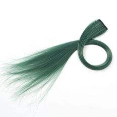 Caqui 60cm Easy Ticking Bridge Hairpiece Juego de 5 piezas de extensiones de cabello Remy vietnamita Clip-In Color 1B - Product Image 1