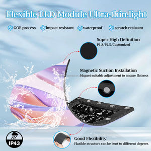 Cabina <span class=keywords><strong>de</strong></span> DJ LED P2.5 con Pantalla LED Flexible Curva GOB para Discotecas, Festivales <span class=keywords><strong>de</strong></span> Música y Bares - Product Image 3