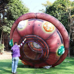 ลูกโป่งจานบินฮีเลียมยูเอฟโอเป่าลมได้ลูกโป่งเป่าลมขนาดยักษ์สำหรับตกแต่งธีมงานปาร์ตี้ - Product Image 1