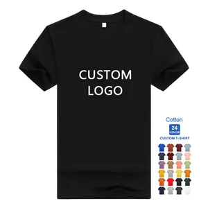 Manufacture Customizable Wholesale Oem Men Custom T-shirt Manufacturing Customise Dry Fit tshirt With Design Logo Customised