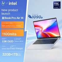 OB7 14-ku0026TU U7-255H Nuovo Laptop in Alluminio da 14 Pollici con Schermo OLED 2.8K 120Hz, Windows 11 Home e SSD PCIe4.0 da 1TB