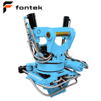 Tiltrotateur FONTEX Rotator Tilting Tilt Quick Coupler pour excavatrice de 5 à 8 tonnes avec certificat CE