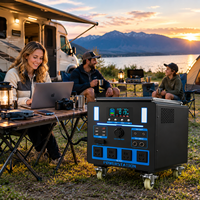 Centrale Électrique Portable OEM 5000W 8800Wh au Lithium Fer Phosphate, Générateur Solaire à Onde Sinusoïdale Pure pour Camping, VR, Maison et Urgences