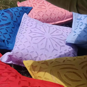 Housse de coussin en coton patchwork vintage indien faite à la main, best-seller, décoration d'intérieur, coussin décoratif pour hôtel - Product Image 3