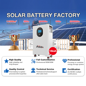 Solar Lithium Battery Pack 15kwh 48V 280Ah 300Ah Lithium Ion Battery Pack 30Kwh Home <b>Energy</b> <b>Storage</b> <b>System</b> - Product Image 2