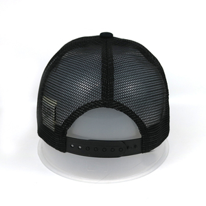 ACE 2020 nuevo diseño negro gorra <span class=keywords><strong>de</strong></span> béisbol <span class=keywords><strong>de</strong></span> secado rápido <span class=keywords><strong>de</strong></span> casquillo del camionero <span class=keywords><strong>de</strong></span> malla transpirable negro - Product Image 4