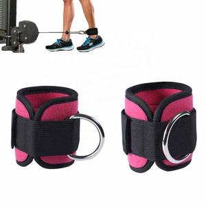 Personnalisé En Néoprène et floue Rembourrée de Fitness Gym <span class=keywords><strong>Cheville</strong></span> Sangles Pour Machines à Câble - Product Image 2