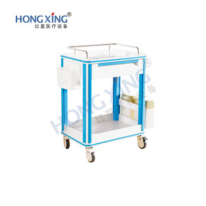 Hong Xing Hx E61 Abs Treatment Cart 2 Layers Hospital Medical <b>Trolley</b> For Nurse Rounds - Product Image 4