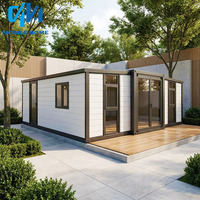 Maison Modulaire Préfabriquée de Luxe Pliable 10ft 20ft 30ft 40ft, Tiny Casa Contenedor Extensible, Maison Conteneur