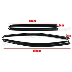 Déflecteurs de vent teintés pour vitres de voiture <span class=keywords><strong>VW</strong></span> Golf 7ème génération MK7 MK7.5 2013 2014 2015 2016-2020, pare-pluie et pare-soleil - Product Image 4