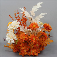 Bola de Flores Artificiales de Seda Estilo Bosque para Centro de Mesa de Boda, Decoración de Fondo para Eventos, Fiestas y Áreas de Bienvenida