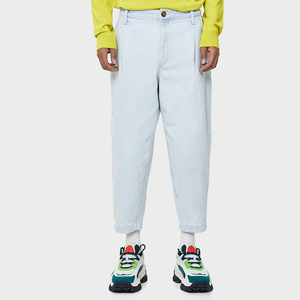 de 100% algodón para hombre loose fit pantalones de mezclilla de moda los pantalones vaqueros - Product Image 1