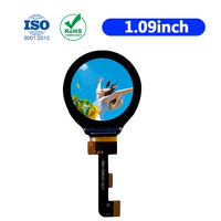 Layar LCD TFT IPS 1,09 Inci 240x240 MCU 8BIT GC9A01 untuk Tombol Putar Pintar dan Alat Diagnostik Portabel