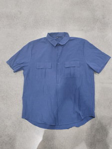 <span class=keywords><strong>Camicia</strong></span> Estiva da Uomo 2026 Stile Americano di Alta Qualità, Tinta Unita, Casual, Traspirante, per Sport all'Aperto - Vendita all'Ingrosso - Product Image 5