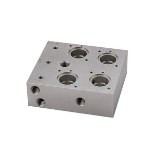 Fabrik hochwertiges cnc hydraulisches <span class=keywords><strong>Solenoid</strong></span>-Kartuschenventil verteilerblock hydraulisches Versprecherblock Monoblock-Ventil-Unterplatten - Product Image 6