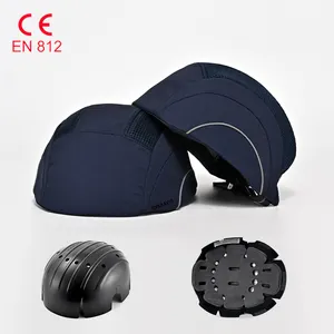 หมวกกันน็อคแฟชั่นระบายอากาศได้ดี,หมวกป้องกันศีรษะหมวกสีดำปีกสั้นหมวกโลโก้แบบกำหนดเองหมวกเบสบอลชน