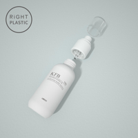 Bouteille en plastique PET de luxe RiGHT PLASTIC KFB pour soins de la peau, 30/50/80/100/120/150 ml, flacon pompe pour lotion, vaporisateur, flacon de parfum, flacon pour tonique visage