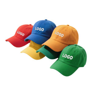 Visera Deportiva <span class=keywords><strong>de</strong></span> Algodón con Protección Solar Ujoy Gift para Niños, Hombres y Mujeres, con Logotipo Bordado, Ligera, para Primavera y Otoño, para Viajes y Béisbol - Product Image 1